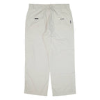 TOM TAILOR Mens Trousers Grey Loose Straight W36 L27