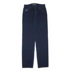 ENRICO COVERI Mens Jeans Blue Regular Straight Denim Dark W28 L33 Button Cotton