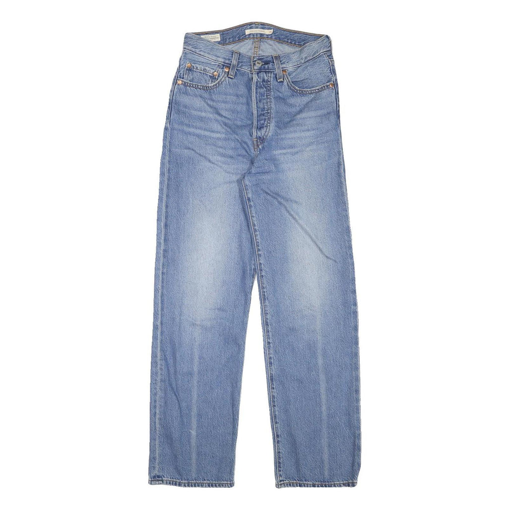 LEVI'S Womens Jeans Blue Regular Straight Denim Light W26 L28 Classic Fit