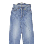 LEVI'S Womens Jeans Blue Regular Straight Denim Light W26 L28 Classic Fit