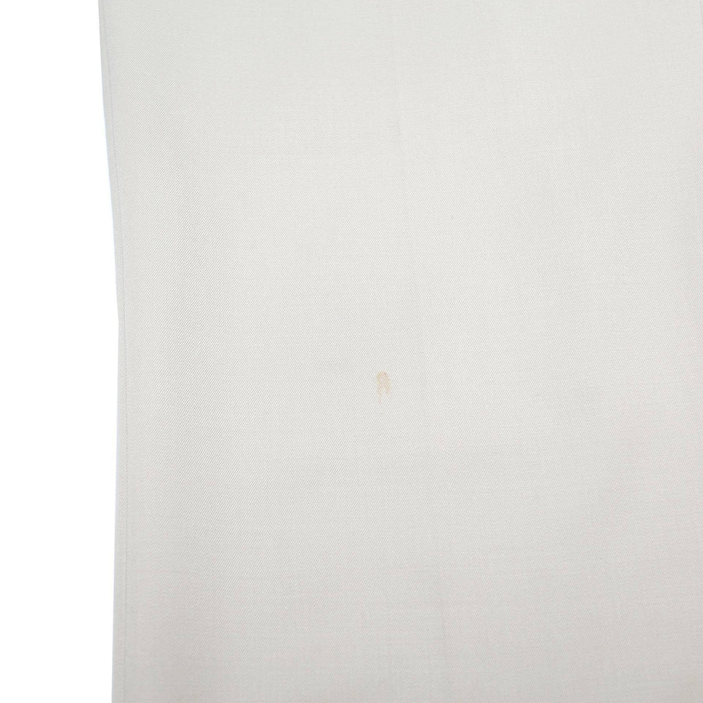 Mens Relaxed Woven Beige Trousers Zip Closure W32 L29 Classic Formal Wear