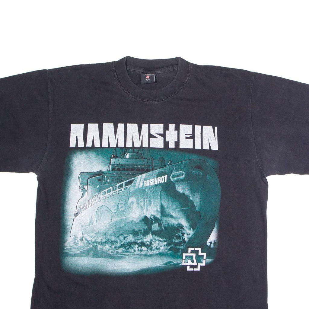 ROCK RAMMSTEIN Mens T-Shirt Black XL