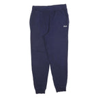 FILA Mens Joggers Blue M W30 L28 Slim Tapered Cotton Blend Casual Style