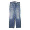 LEVI'S Mens Regular Blue Denim Stone Wash W32 L31 Classic Zip Closure Jeans