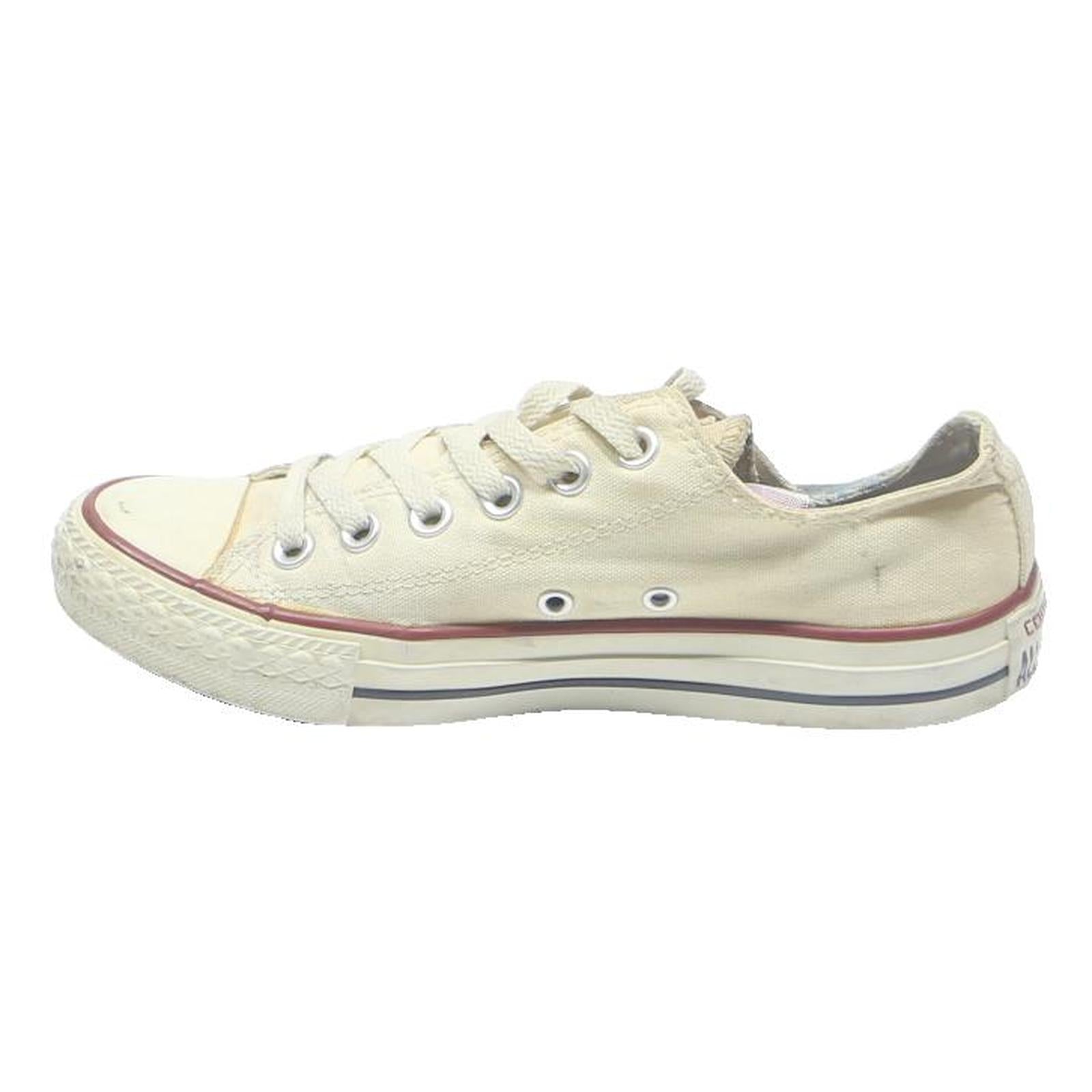 CONVERSE Chuck Taylor Womens Low Top Trainers Canvas UK 4.5 Beige Floral Print