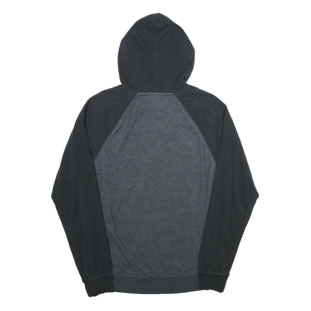 LEVI'S Mens Black & Grey Hoodie M Cotton Blend Casual Pullover Drawstring