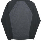 LEVI'S Mens Black & Grey Hoodie M Cotton Blend Casual Pullover Drawstring