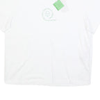 STELLA MCCARTNEY Womens White Organic Cotton Blend Graphic T-Shirt XS Short