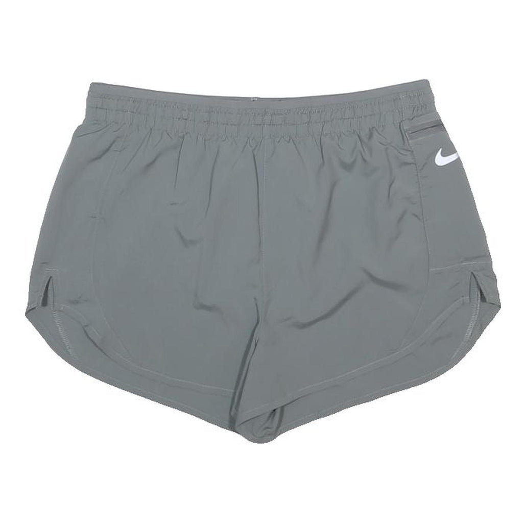 NIKE Womens Shorts Grey Casual M W30 Light Weight Performance Gym Wear