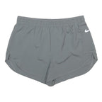 NIKE Womens Shorts Grey Casual M W30 Light Weight Performance Gym Wear