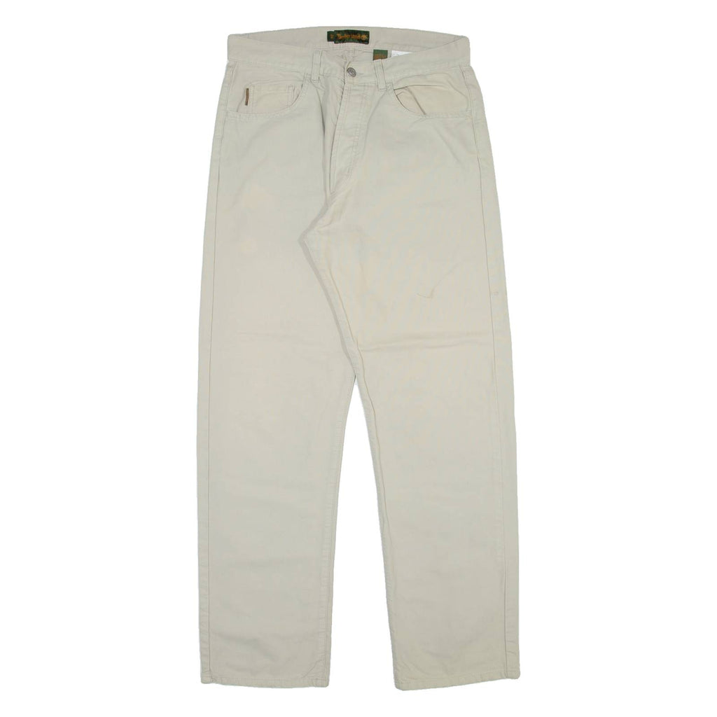 TIMBERLAND Mens Trousers Beige Regular Straight W30 L30