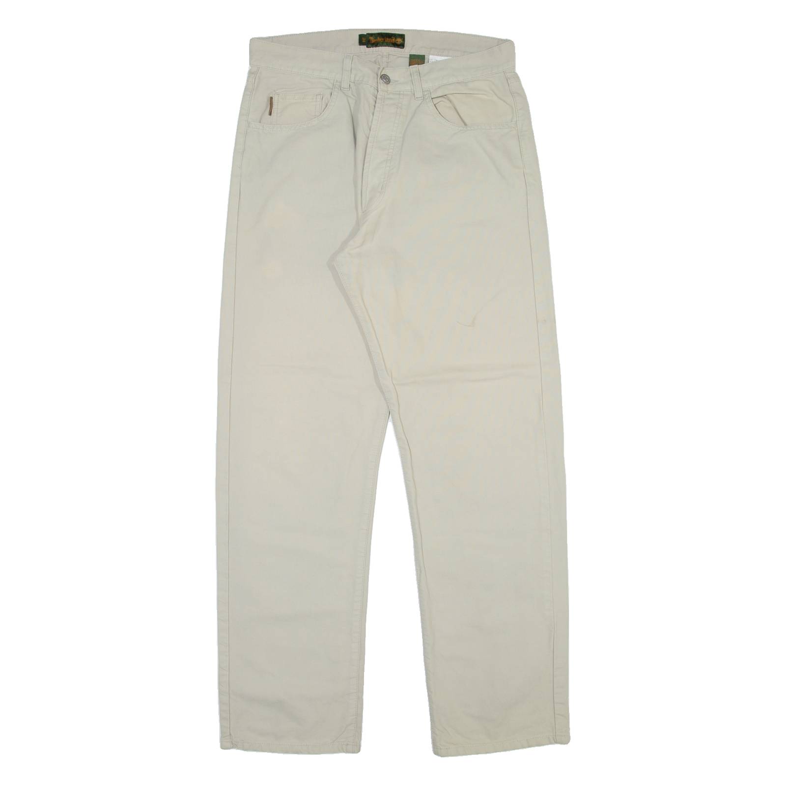 TIMBERLAND Mens Trousers Beige Regular Straight W30 L30