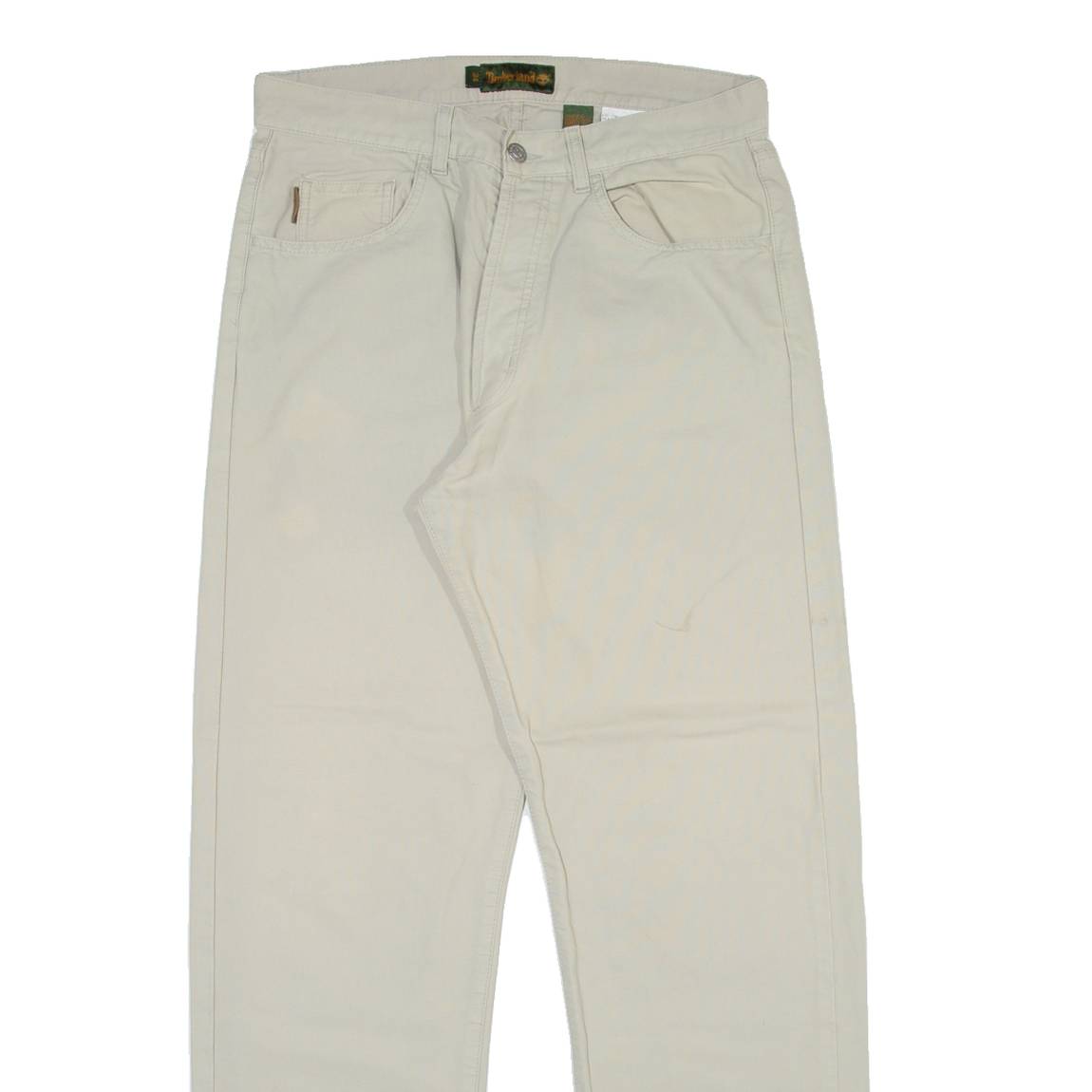 TIMBERLAND Mens Trousers Beige Regular Straight W30 L30