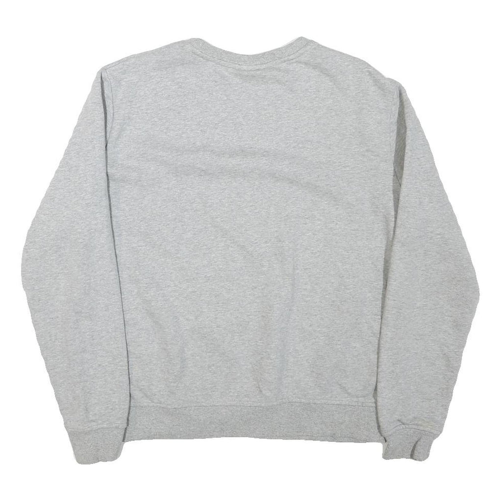 FILA Mens Grey Crew Neck L Sweatshirt Cotton Blend Casual Pullover