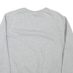 FILA Mens Grey Crew Neck L Sweatshirt Cotton Blend Casual Pullover