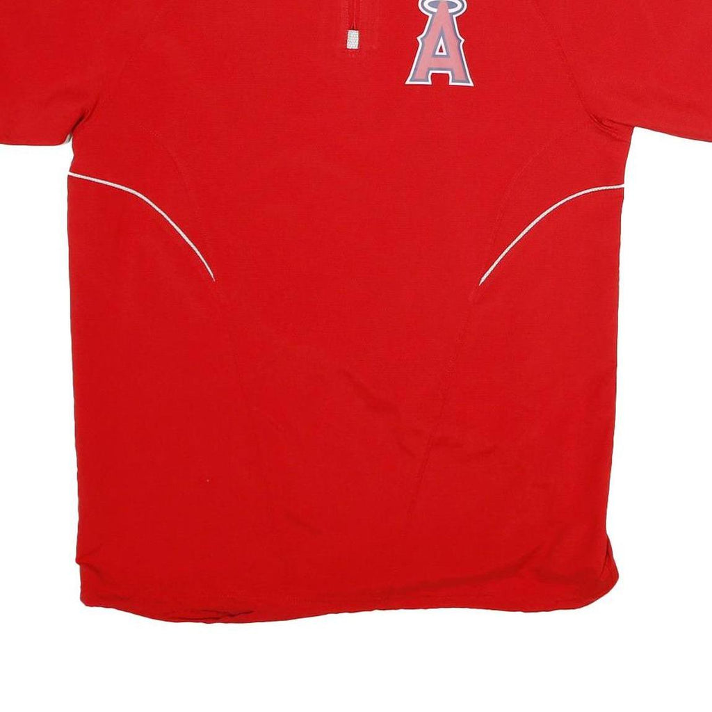 RUSSELL ATHLETIC Mens Red Athletic T-Shirt S Short Sleeve Round Neck Sportswear