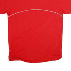 RUSSELL ATHLETIC Mens Red Athletic T-Shirt S Short Sleeve Round Neck Sportswear