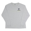 CHAMPION Mens Grey Trine Thunder Graphic Long Sleeve Crew Neck XL Cotton T-Shirt