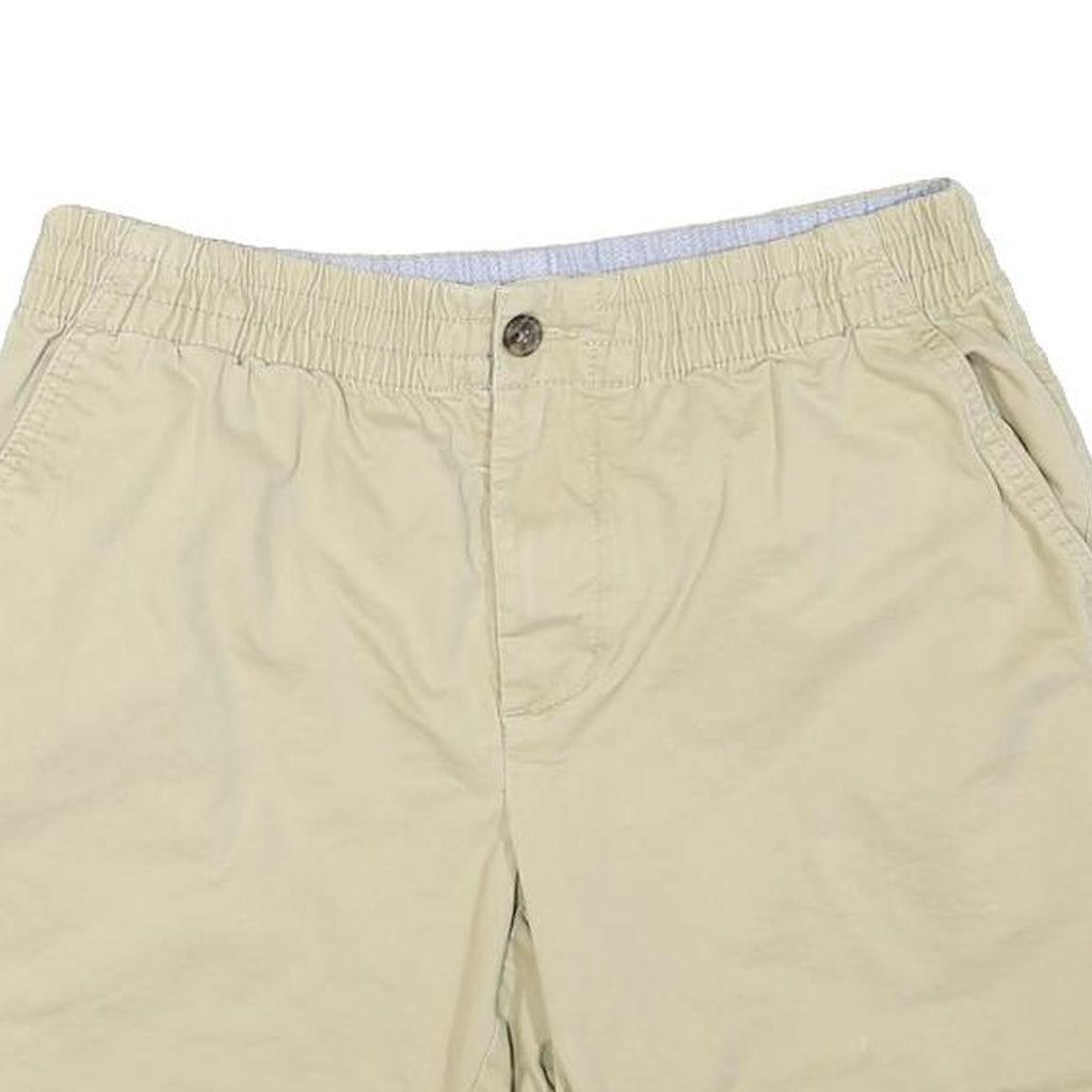 TOMMY HILFIGER Mens Shorts Beige Casual Plain M W30 Elastic Waistband