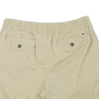 TOMMY HILFIGER Mens Shorts Beige Casual Plain M W30 Elastic Waistband