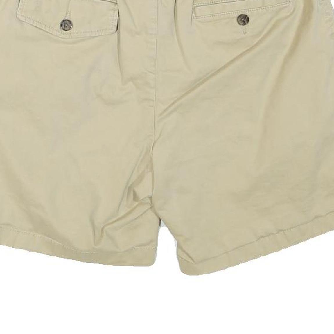 TOMMY HILFIGER Mens Shorts Beige Casual Plain M W30 Elastic Waistband
