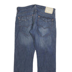 LEVI'S 514 Classic Mens Jeans Blue Classic Straight Denim Medium W36 L32 Zip