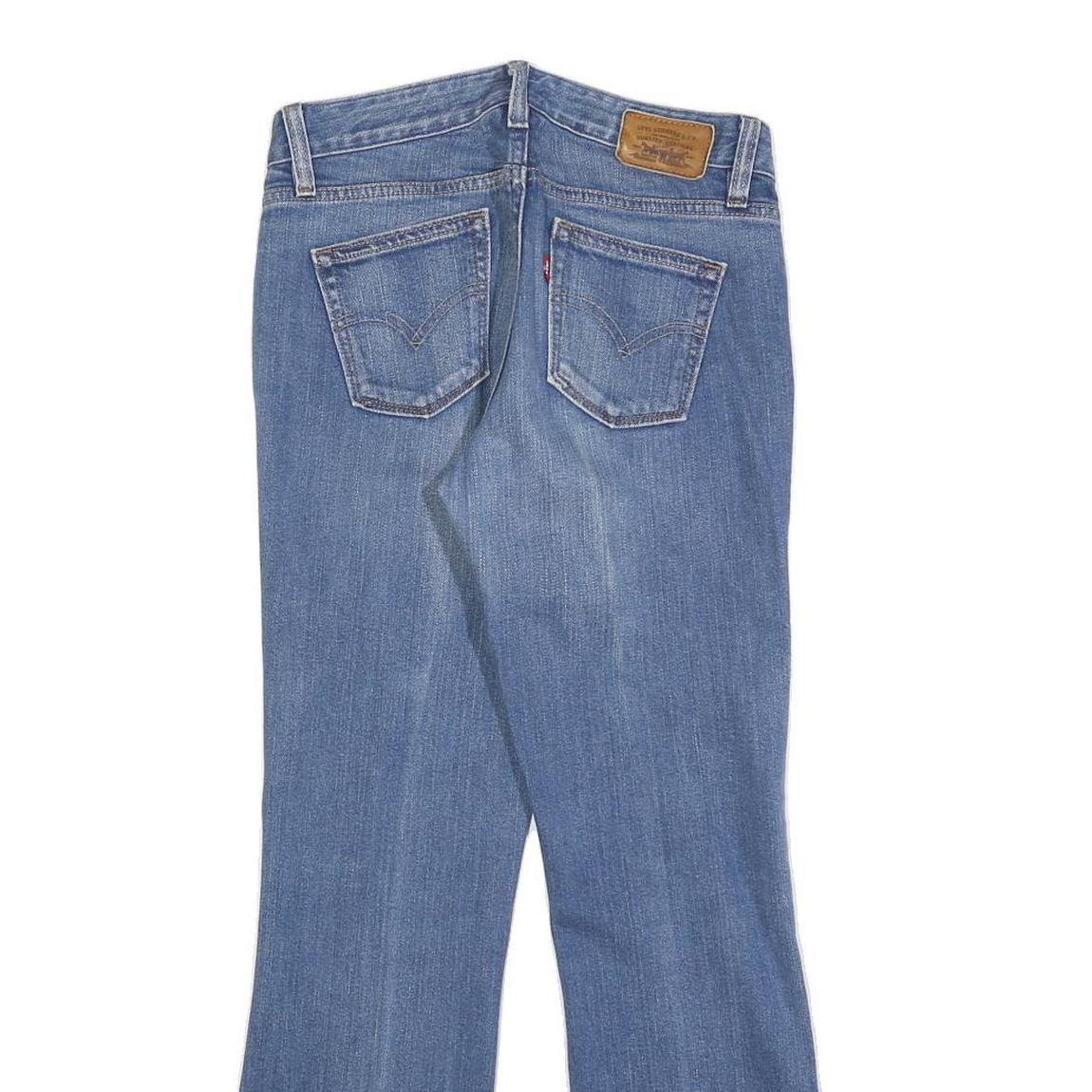 LEVI'S 553 Womens Jeans Blue Regular Bootcut Denim Medium W25 L26 Classic Fit