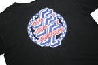 SANTA CRUZ Mens Black Graphic T-Shirt L Short Sleeve Crew Neck Skate Style
