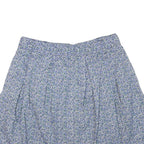 GAP Womens Blue Floral Mini Cotton Blend Skirt UK 6 Lightweight Comfortable
