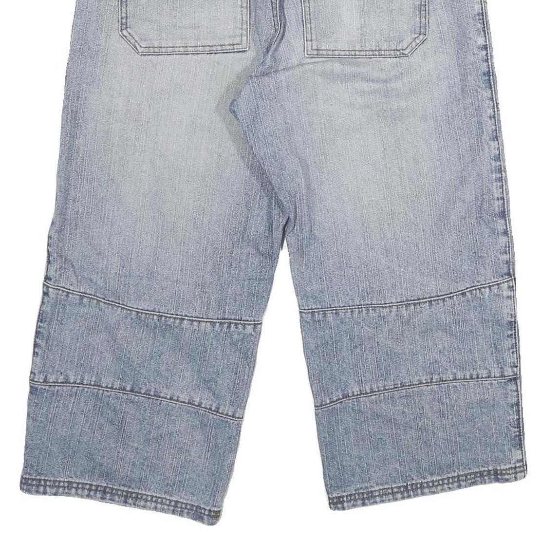 SVT Mens Shorts Blue Casual Denim L W30 Cotton Blend Comfortable Relaxed Fit