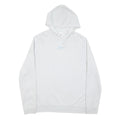 REEBOK Mens White Pullover XL Hoodie Cotton Blend Casual Sweatshirt