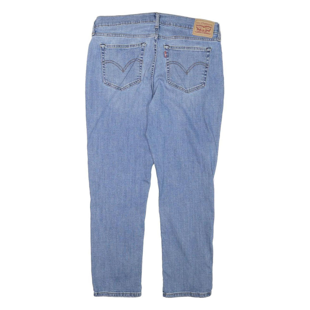 LEVI'S Womens Jeans Blue Relaxed Straight Denim Medium W32 L26 Classic Zip