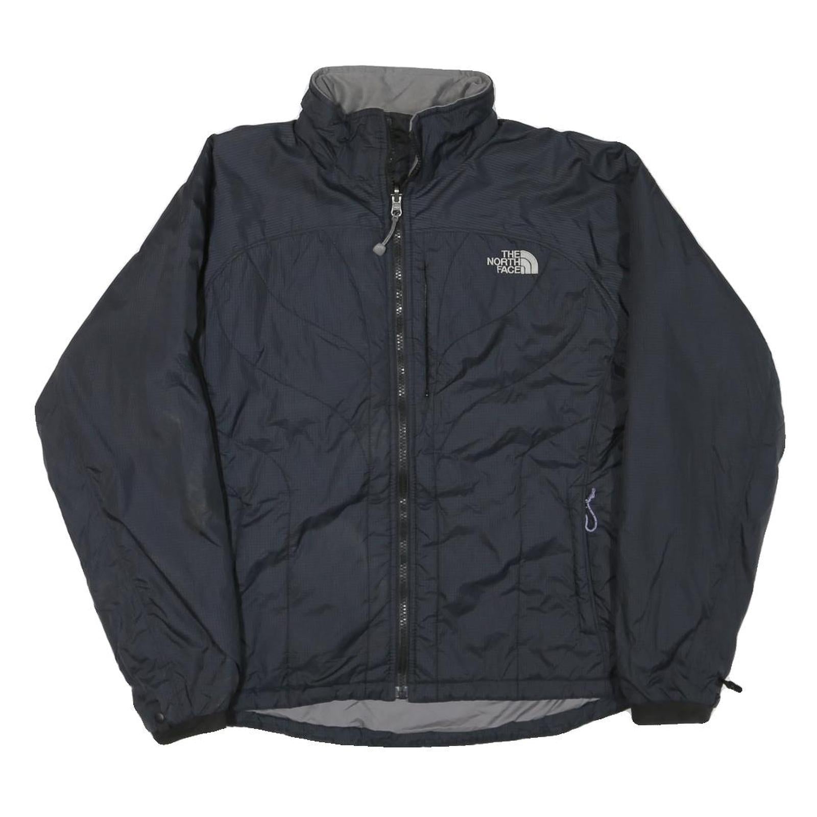 THE NORTH FACE Womens Black Jacket M Polyester Blend Zip Outdoor Lightweight