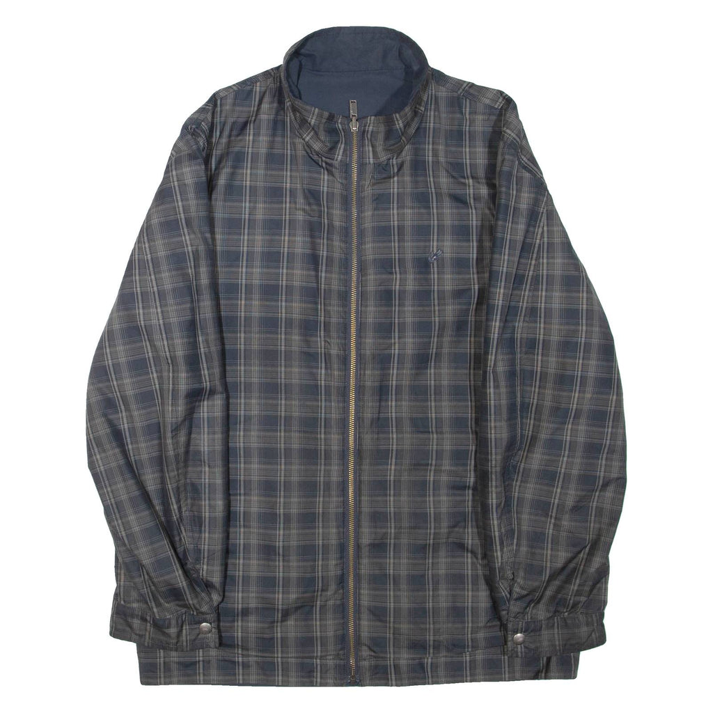 LACOSTE Womens Jacket Grey Check L