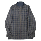 LACOSTE Womens Jacket Grey Check L