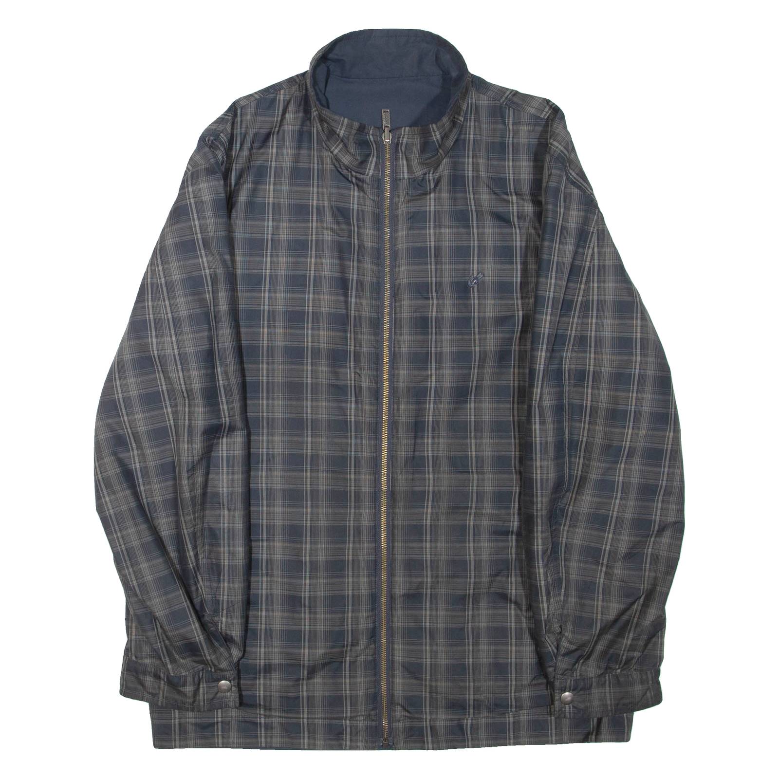 LACOSTE Womens Jacket Grey Check L