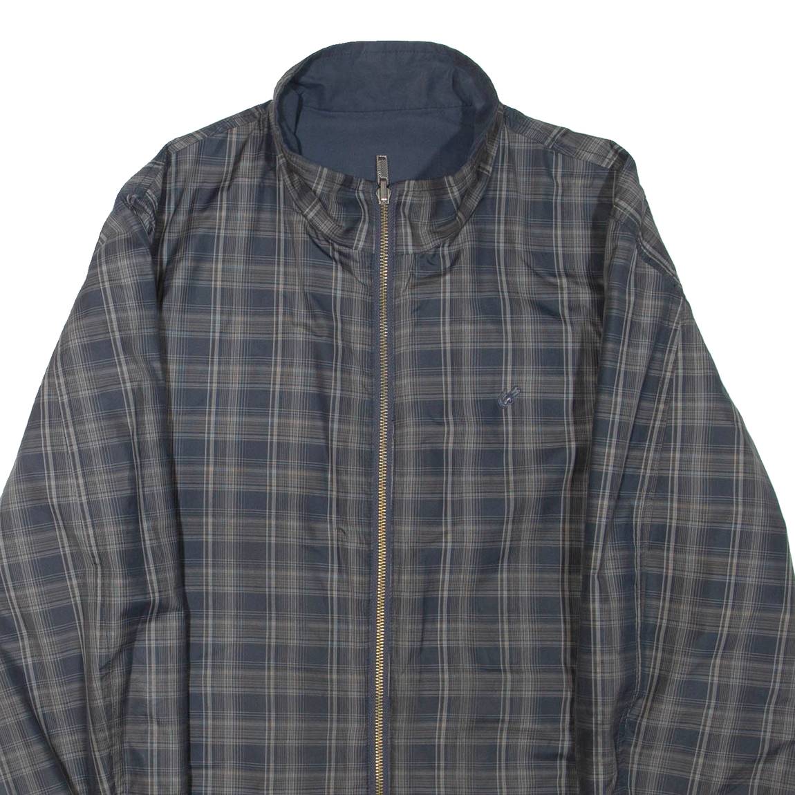 LACOSTE Womens Jacket Grey Check L