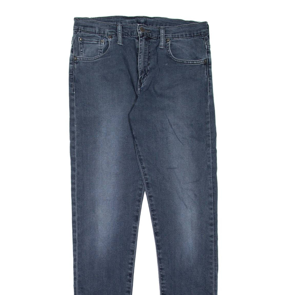 LEVI'S 520 Jeans Mens Blue Regular Tapered Stone Wash W30 L34