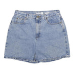 LIZ CLAIBORNE Womens Shorts Blue Denim Casual M W30 Cotton Summer Wear