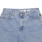 LIZ CLAIBORNE Womens Shorts Blue Denim Casual M W30 Cotton Summer Wear