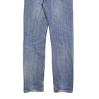 LEVI'S 505 Mens Jeans Blue Regular Straight Denim Medium W33 L34 Classic Fit Zip