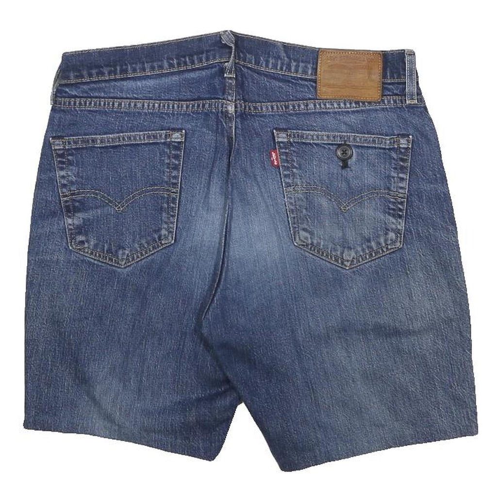LEVI'S Mens Denim Blue Casual Shorts M W34 Classic Cotton Blend