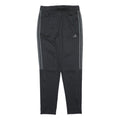 ADIDAS Boys Joggers Black & Grey Slim Tapered 13-14Y W28 L28 Comfortable