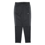 ADIDAS Boys Joggers Black & Grey Slim Tapered 13-14Y W28 L28 Comfortable