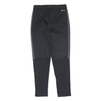 ADIDAS Boys Joggers Black & Grey Slim Tapered 13-14Y W28 L28 Comfortable