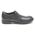 BORN Mens Leather Slip-On Dress Shoes Black UK 6 Classic Comfortable Formal