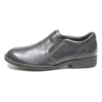 BORN Mens Leather Slip-On Dress Shoes Black UK 6 Classic Comfortable Formal