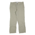 COLUMBIA Womens Regular Beige Zip Closure Trousers W34 L30 Outdoor Casual