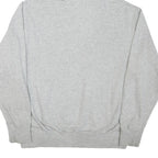 NIKE Mens Grey C Baseball Pullover Hoodie L Cotton Blend Casual Sportswear