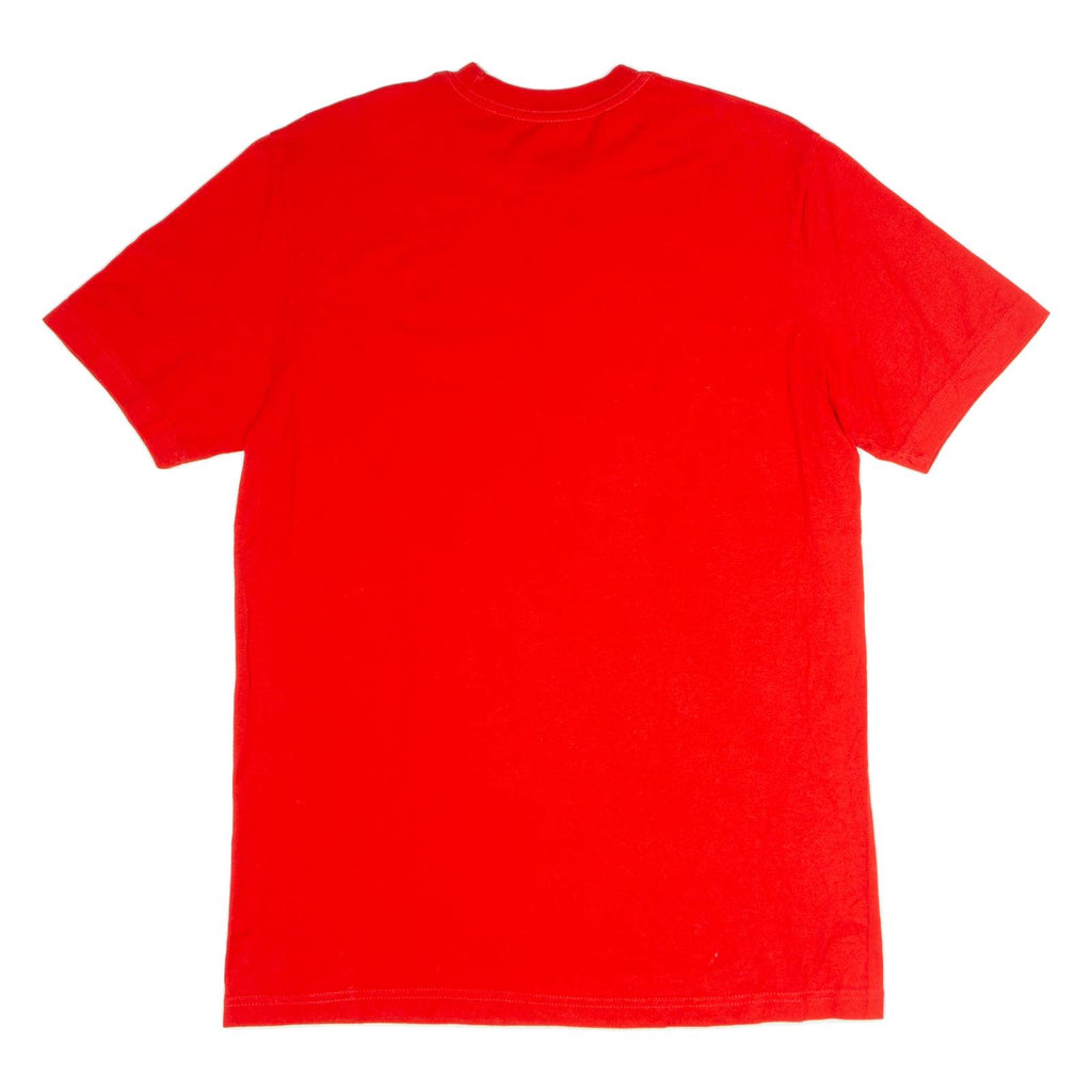 NIKE Just Do It Mens T-Shirt Red Crew Neck M